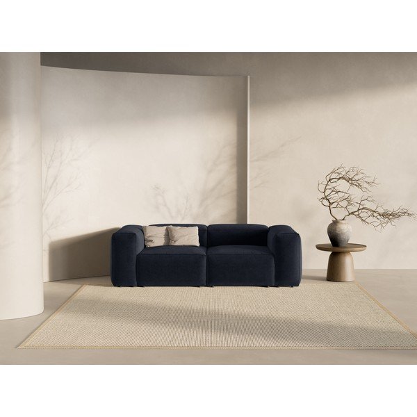 Sötétkék kanapé 224 cm Bergamo – Cosmopolitan Design-image-1