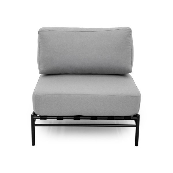 Világosszürke kerti kanapé modul (középső rész) Dandy – Sit Sit-image-2