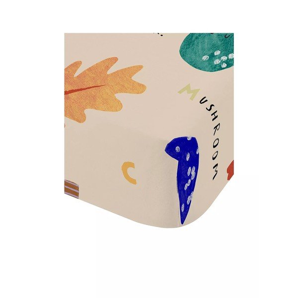 Gumis gyerek lepedő babaágyhoz 70x140 cm Woodland Alphabet – RHS-image-2