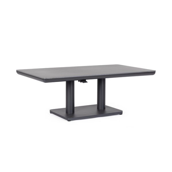 Alumínium kerti étkezőasztal 80x140 cm Miguel – Bizzotto-image-4