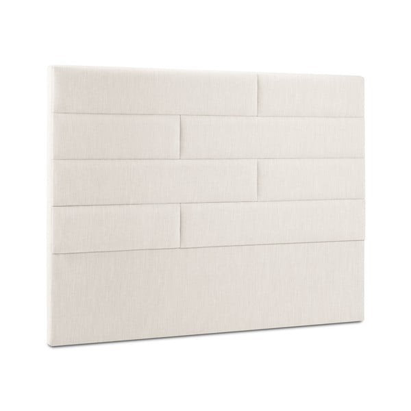 Bézs kárpitozott ágytámla 160x120 cm NY - Cosmopolitan Design-image-2