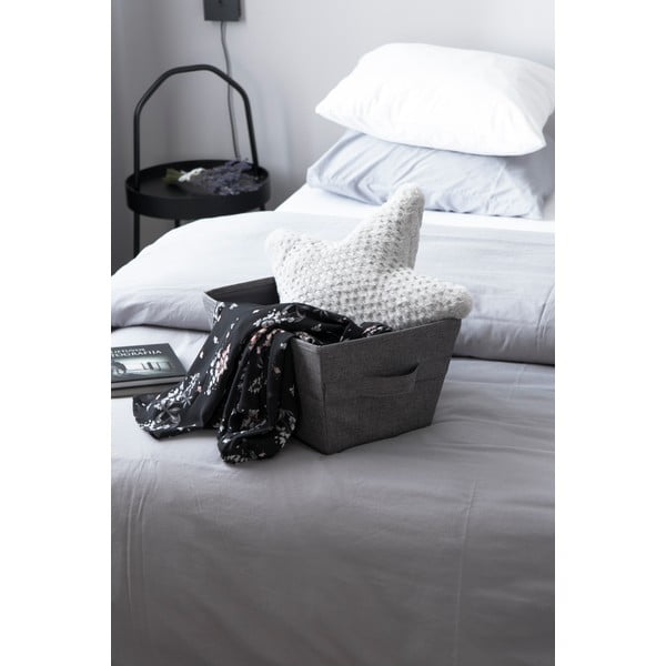 Tap szürke tárolókosár, 26 x 19 cm - Bigso Box of Sweden-image-3