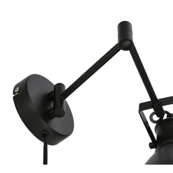 Fekete fém fali lámpa Espera – Candellux Lighting-image-2