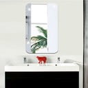 Rectangle tükör hatású öntapadós matrica, 42 x 27 cm - Ambiance