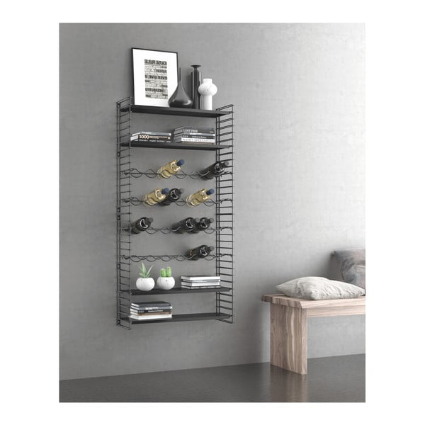 Fali polcos elem palacktartóval - Metaltex-image-3