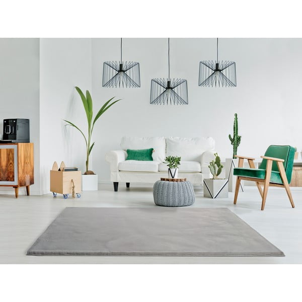Fox Liso szürke szőnyeg, 160 x 230 cm - Universal-image-1