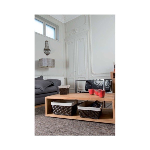 Rush Basket nád tárolókosár, magasság 16,5 cm - Compactor-image-2