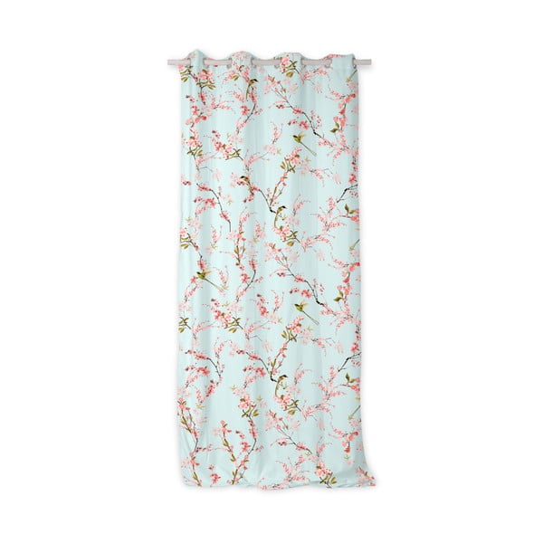 Mentazöld-rózsaszín függöny 140x300 cm Chinoiserie – Happy Friday-image-1