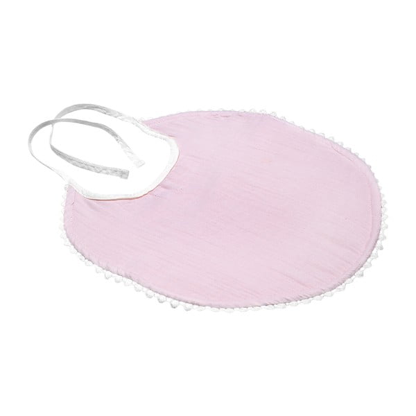 London rózsaszín muszlin előke - Kindsgut-image-2