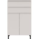 Krémszínű magas fürdőszoba szekrény 60x97 cm Salinas – Germania