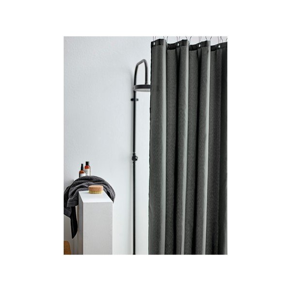 Leo szürke zuhanyfüggöny, 180 x 200 cm - Södahl-image-1