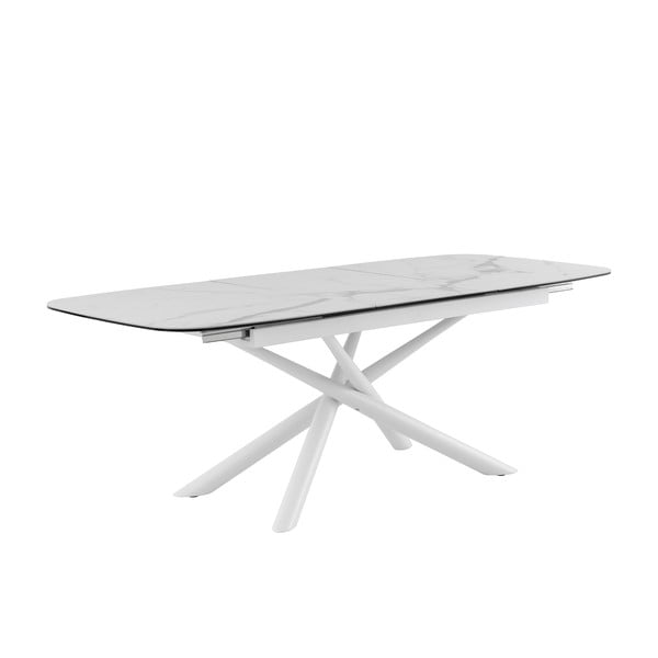 Ness fehéres szürke bővíthető étkezőasztal, 160 x 95 - sømcasa-image-4