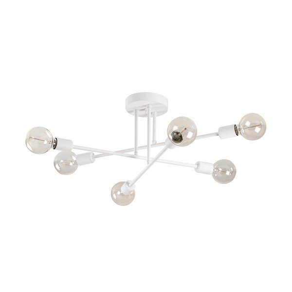 Fehér mennyezeti lámpa 64x64 cm Flower – Opviq lights