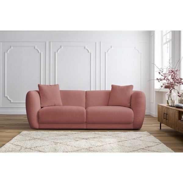 Rózsaszín kanapé 230 cm Bourbon – Bobochic Paris-image-1