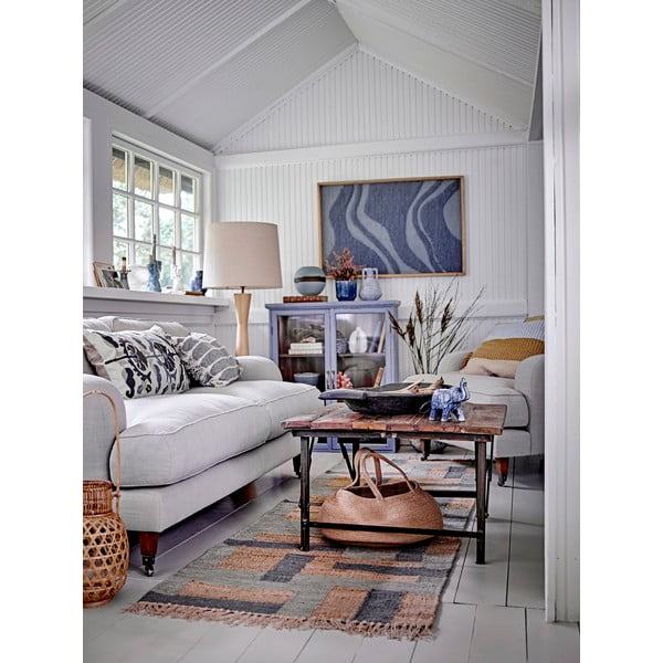 Len keverék díszpárna 70x35 cm Anzio – Bloomingville-image-2