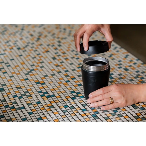 Fekete termobögre 454 ml  Helix Thermal Black L – KeepCup-image-1