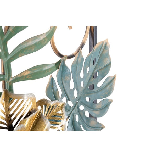 Campur -A- virág motívumos fali fémdekoráció, 31 x 90 cm - Mauro Ferretti-image-4