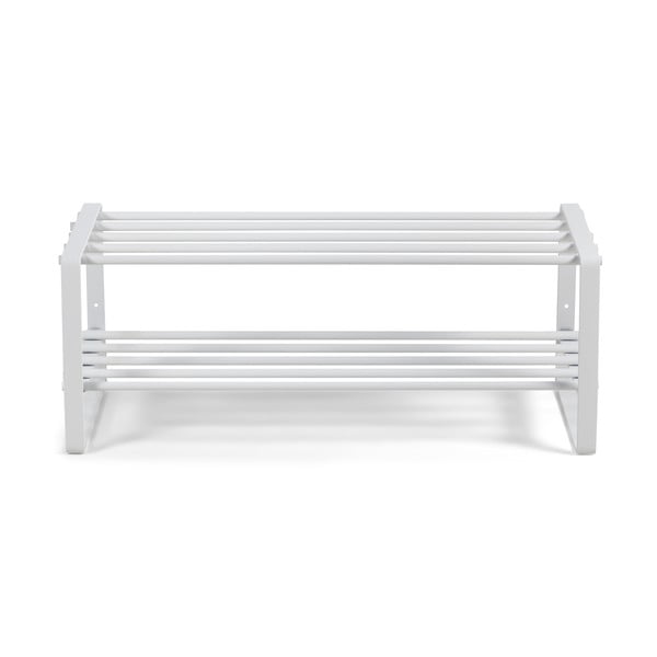 Fehér fém cipőtartó 70x29x27 cm Rex – Spinder Design-image-1