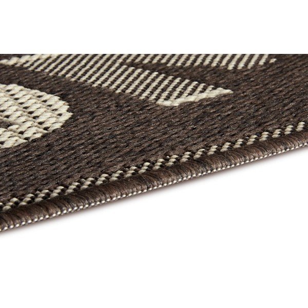 Weave Smiley Welcome barna lábtörlő, 50 x 80 cm - Hanse Home-image-3
