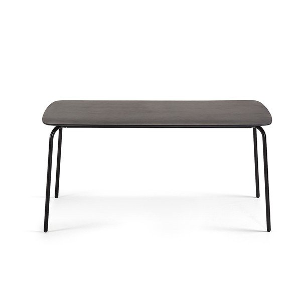 Tramp fekete asztal, 160 x 80 cm - La Forma-image-2