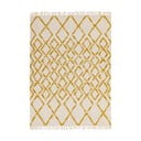 Hackney Diamond bézs-sárga szőnyeg, 120 x 170 cm - Asiatic Carpets