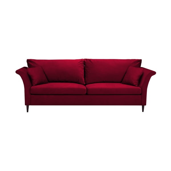 Pivoine piros kinyitható kanapé tárolóhellyel - Mazzini Sofas
