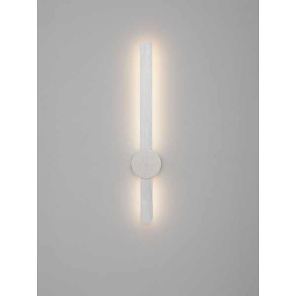 Matt ezüstszínű alumínium LED fali lámpa Norei – Nova Luce-image-3