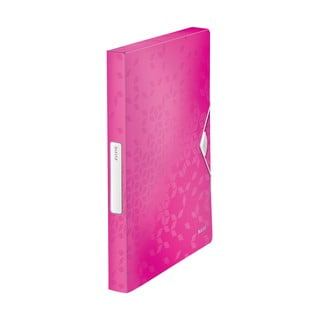 Rózsaszín irattartó doboz - Leitz