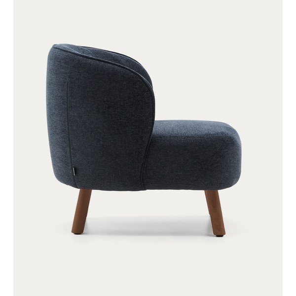 Kék zsenília fotel Ulit – Kave Home-image-1