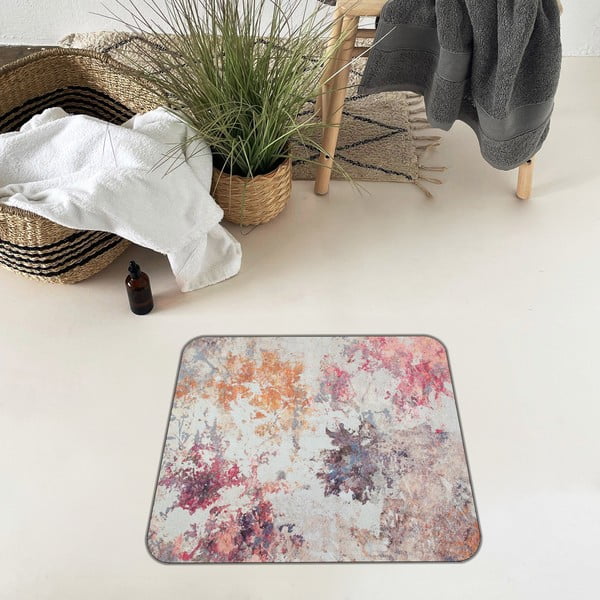 Rózsaszín-lila fürdőszobai kilépő szett 2 db-os 60x100 cm – Mila Home-image-3