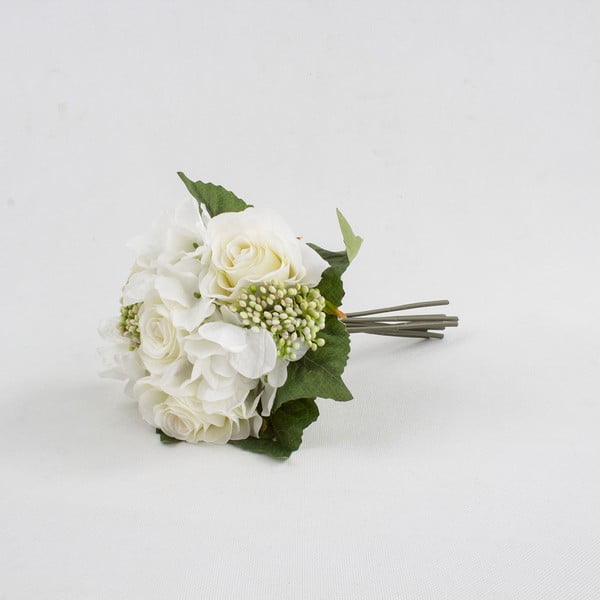 White Lady művirág dekoráció, rózsa és hortenzia - Dakls