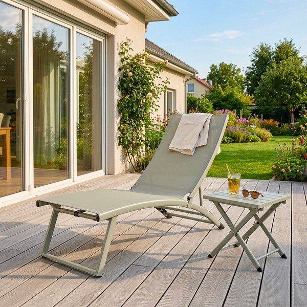 Alumínium kerti dohányzóasztal 43x44 cm Taylor – Bizzotto-image-1