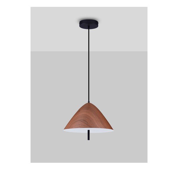 Natúr színű fém LED függőlámpa fém búrával ø 40 cm Oros – Nova Luce-image-1
