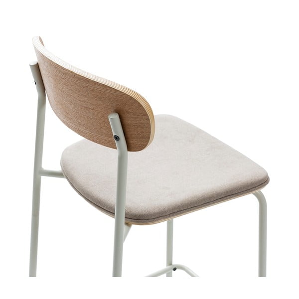 Bézs-natúr színű bárszék szett 2 db-os (ülésmagasság 66 cm) Adriana – Marckeric-image-4