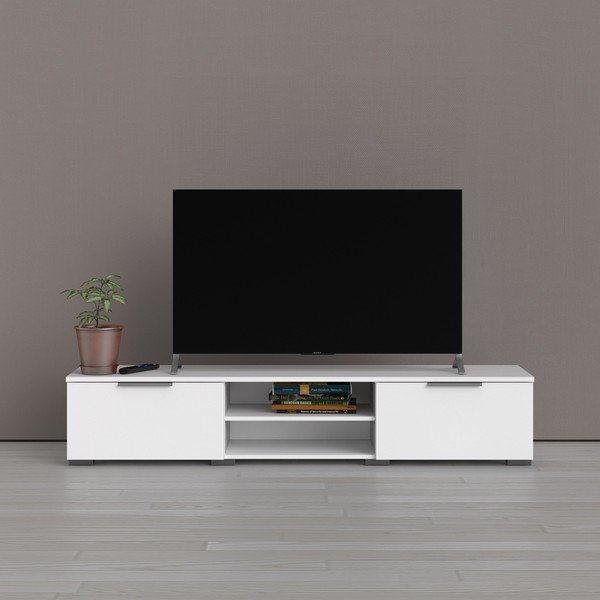 Match fehér TV-állvány, 173 x 33 cm - Tvilum-image-1