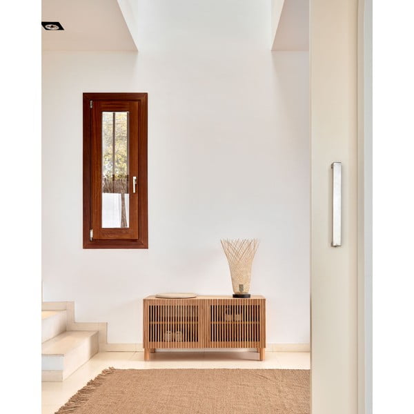 Natúr színű ülőkés cipőtartó tölgyfa dekorral Beyla – Kave Home-image-4