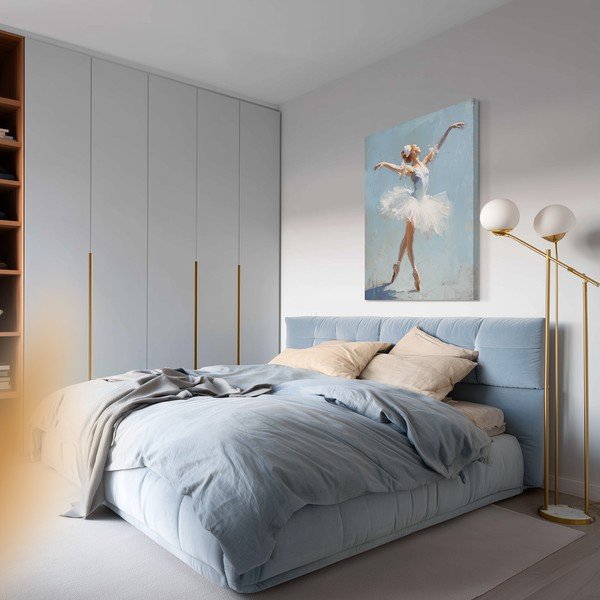 Kép kézzel festett részletekkel 70x100 cm Grace – Styler-image-1