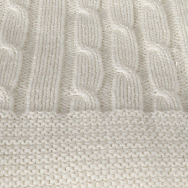 Softy fehér pamut takaró, 130 x 170 cm - Homemania Decor-image-1
