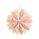 Rózsaszín függő karácsonyi fénydekoráció Marigold – Markslöjd