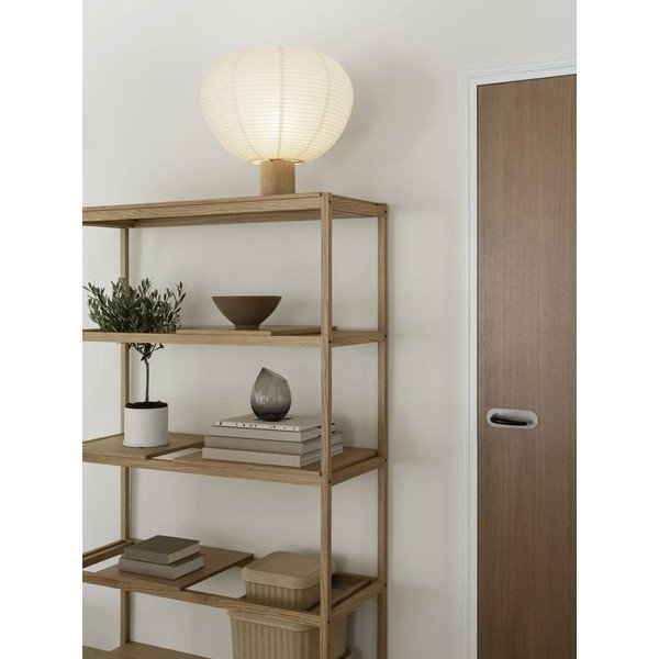 Fehér-natúr színű asztali lámpa papír búrával (magasság 45 cm) Kami – Blomus-image-2