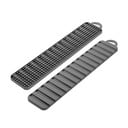 Szürke műanyag edénycsepegtető alátét 42x8 cm Gravity – Metaltex