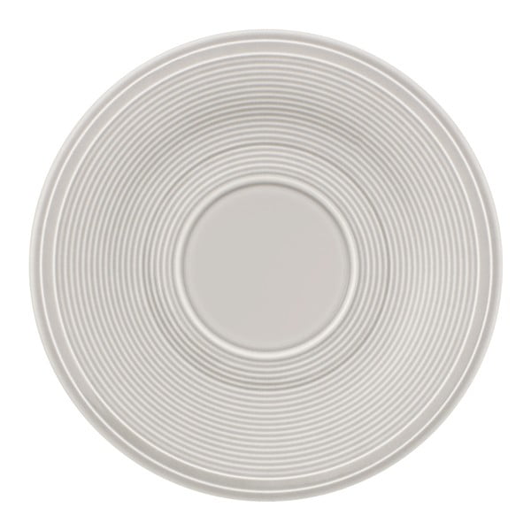Like Color Loop fehér-szürke porcelán csészealj, ø  15,5 cm - Villeroy & Boch
