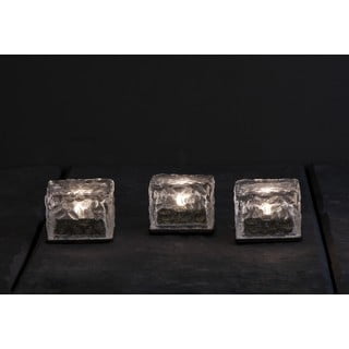 Candle Icecube 3 db kültéri napelemes gyertya, magasság 5,5 cm - Star Trading