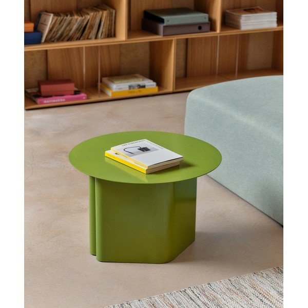 Fém kerek tárolóasztal ø 55 cm Arvin – Kave Home-image-2