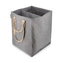 Szürke textil szennyeskosár 71 l Laundry Hub Tweed duplo – Rolser