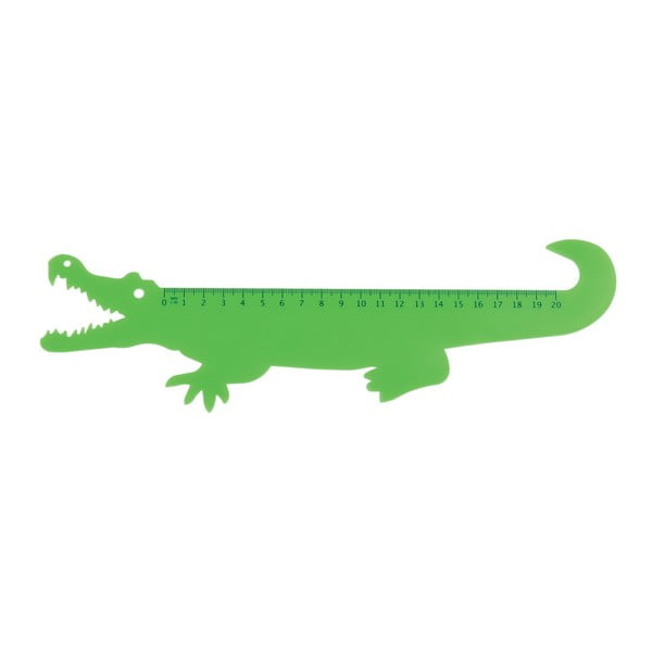 Crocodile krokodil alakú vonalzó - Rex London