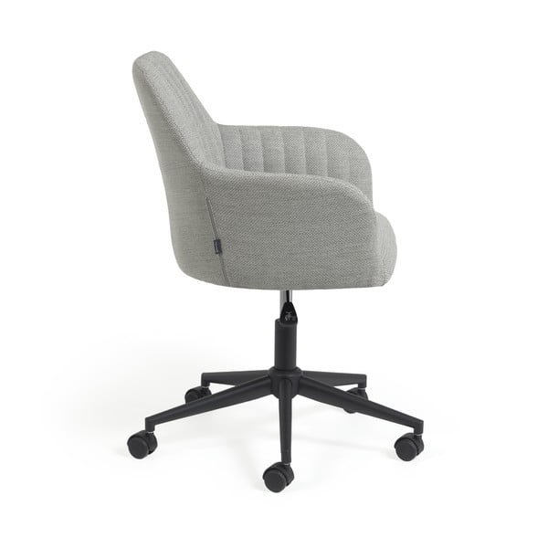 Madina világosszürke irodai szék - Kave Home-image-4