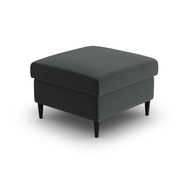 Sötétszürke bársony lábtartó Kyoto – Cosmopolitan Design-image-2