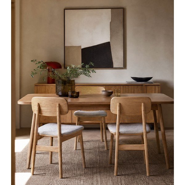 Bézs-natúr színű étkezőszék Livo – Unique Furniture-image-3
