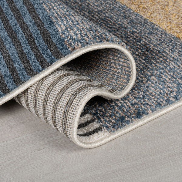 Brix sárga-kék szőnyeg, 160 x 230 cm - Flair Rugs-image-1